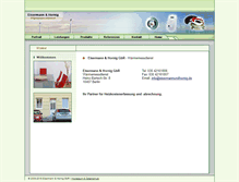 Tablet Screenshot of eisermannundhornig.de